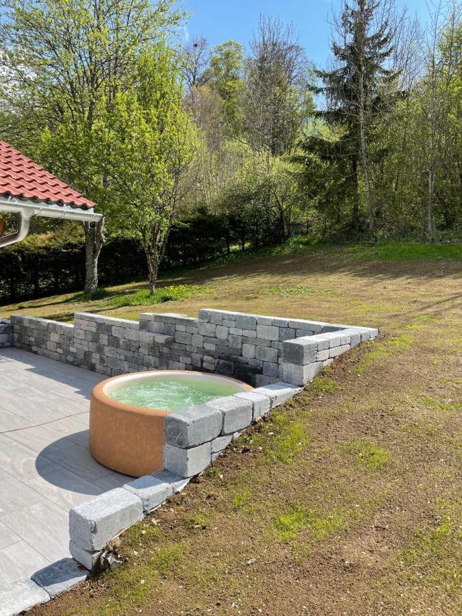 Chalet-Michel Avec Spa Montperreux Extérieur photo